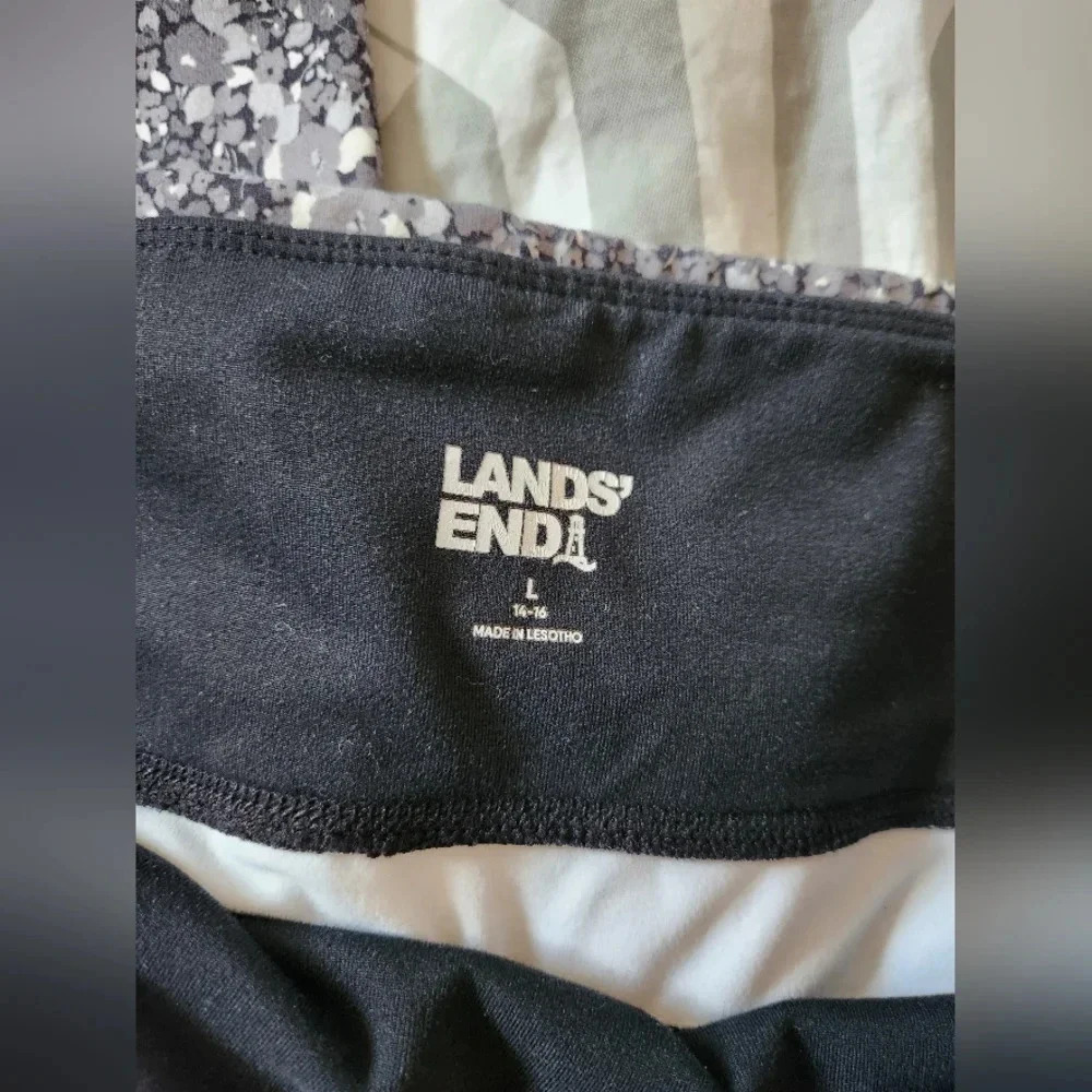 Lands' End Women's Leggings size Large 14-16 - Picture 2 of 6